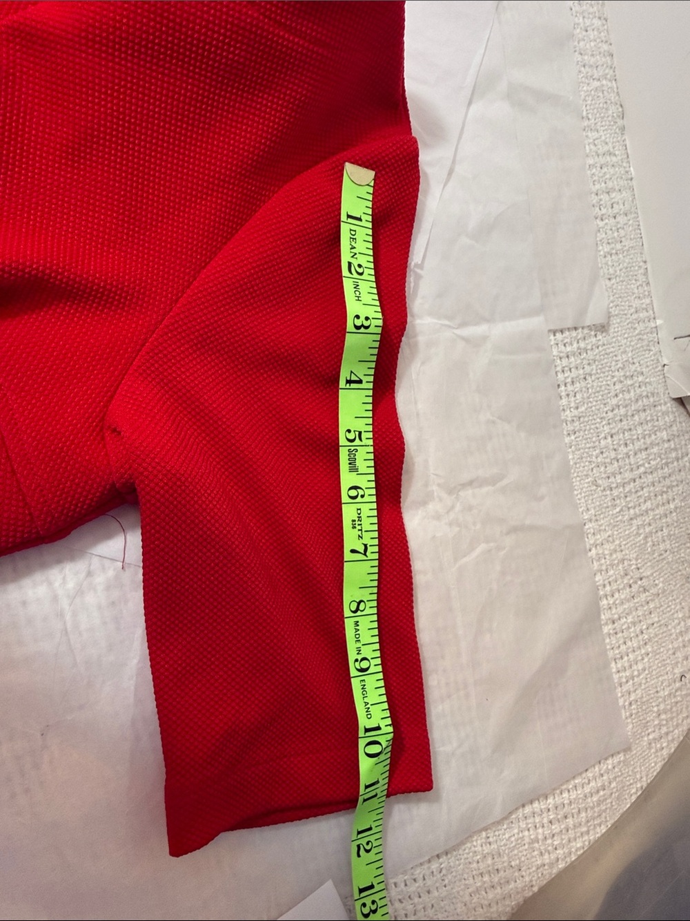Julian Taylor Vibrant Red Midi Dress - Picture 7 of 9